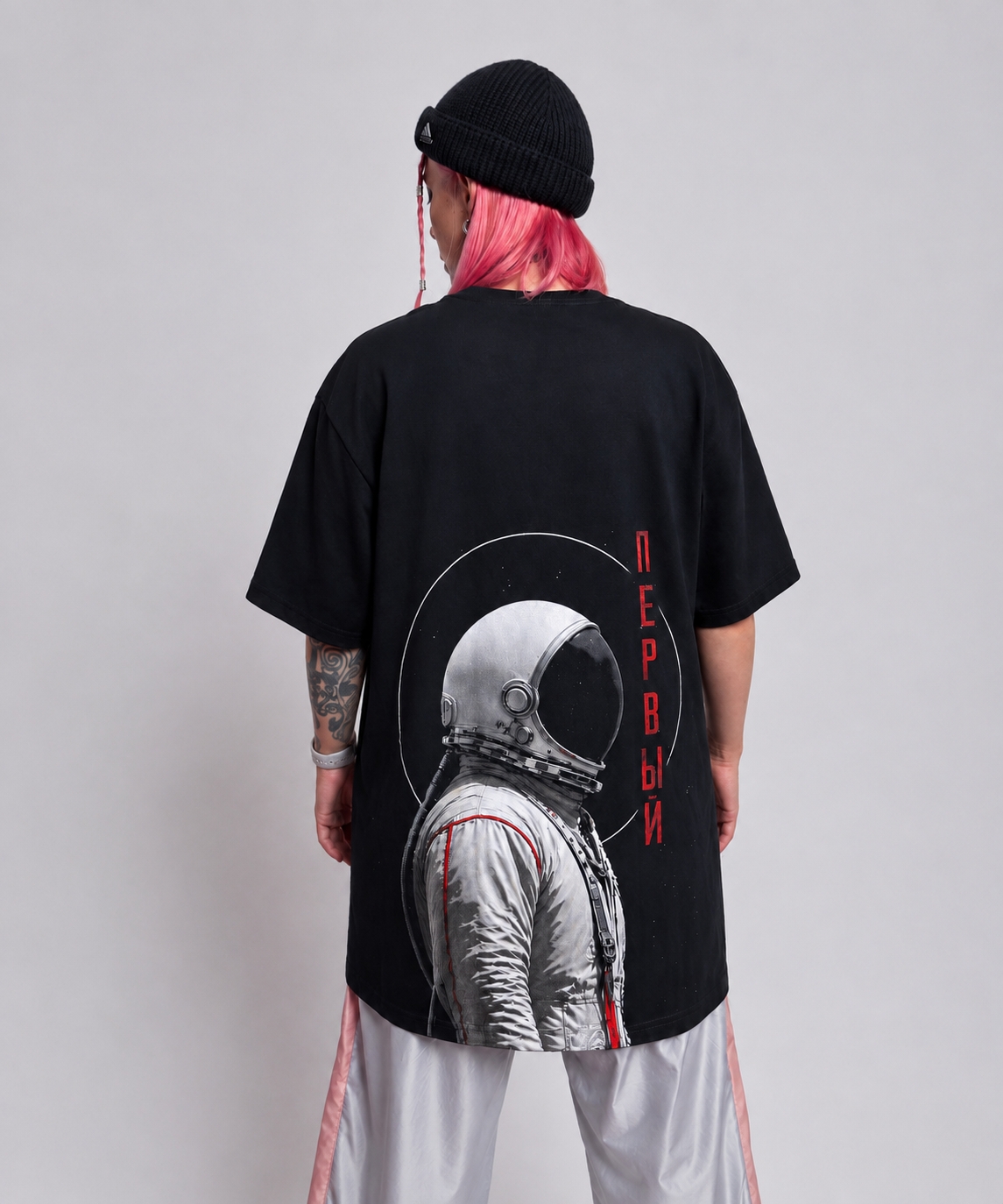 Oversize back view